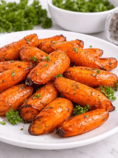 Einfache Airfryer Karotten