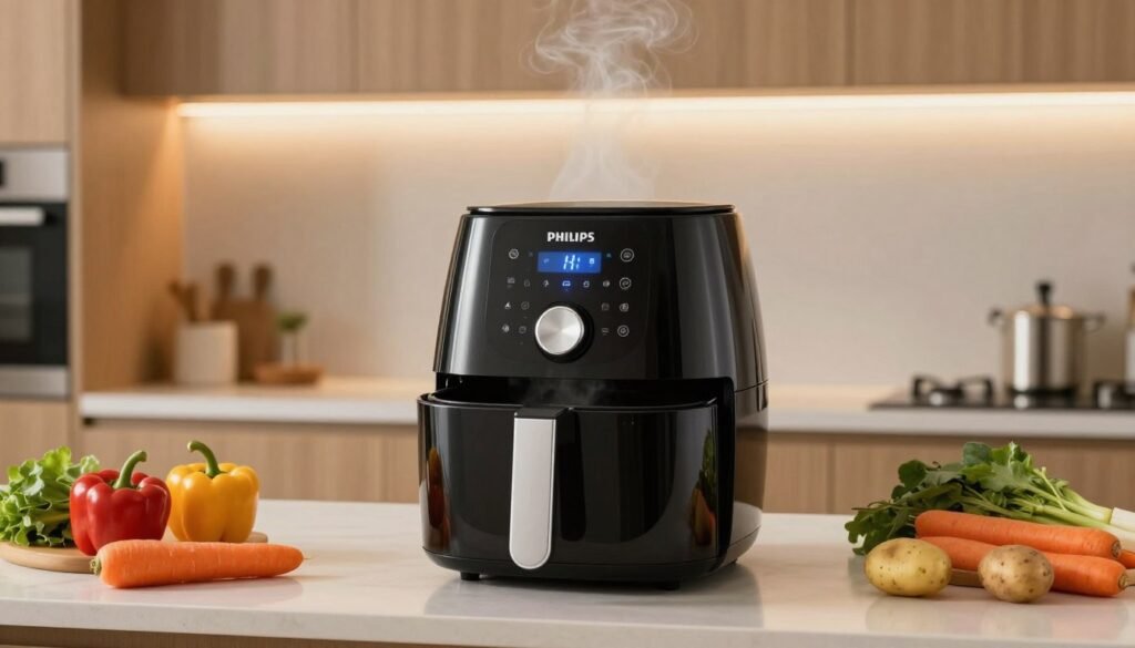 fritiergerät mit heißluft